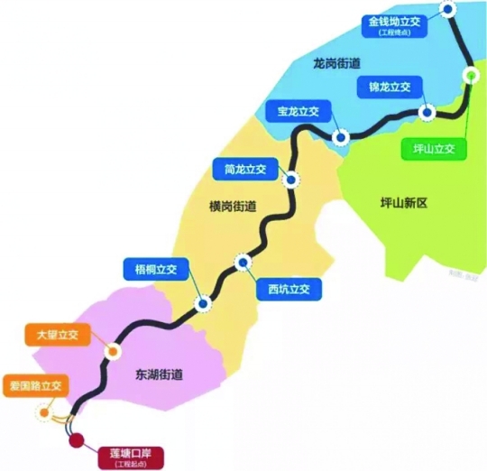 南坪三期隧道全打通 大运中心到宝安机场只需30分钟