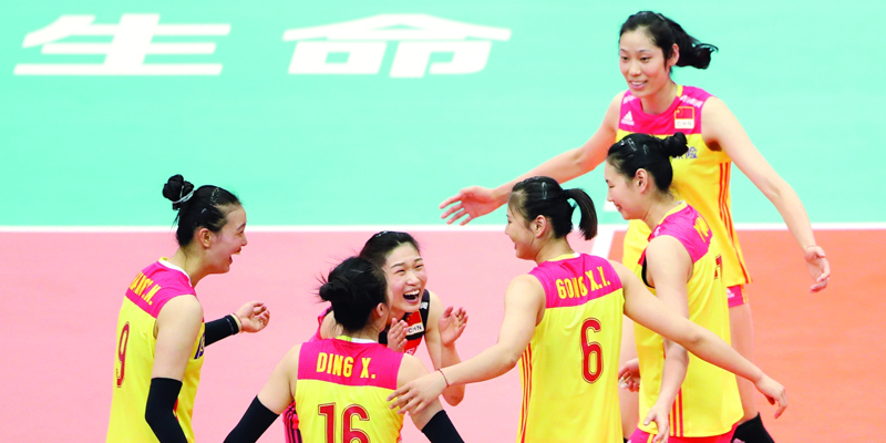 3比0！中国女排完胜卫冕冠军