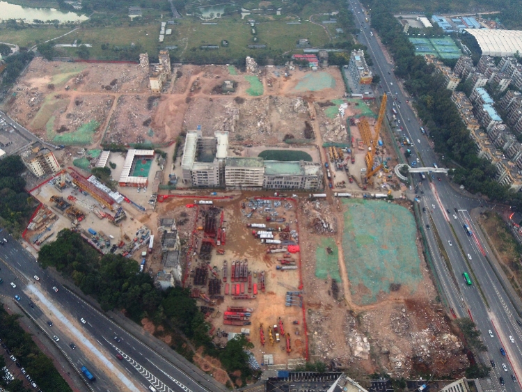 深圳棚改第一村搬迁工作全部完成40栋楼宇今日拆完