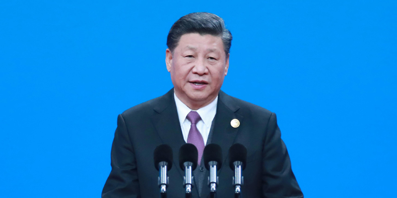 习近平出席第二届“一带一路”国际合作高峰论坛开幕式并发表主旨演讲 呼吁共同开创共建“一带一路”的美好未来