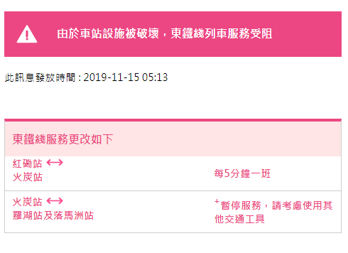 深晚关注｜港铁东铁火炭至罗湖及落马洲站暂停服务 多站点关闭