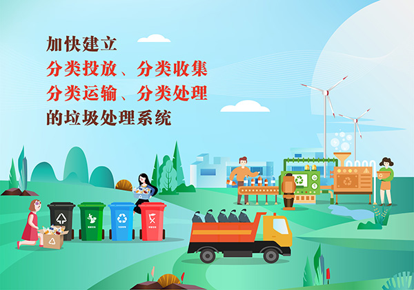 【图说我们的价值观】垃圾分类主题宣传画（3）