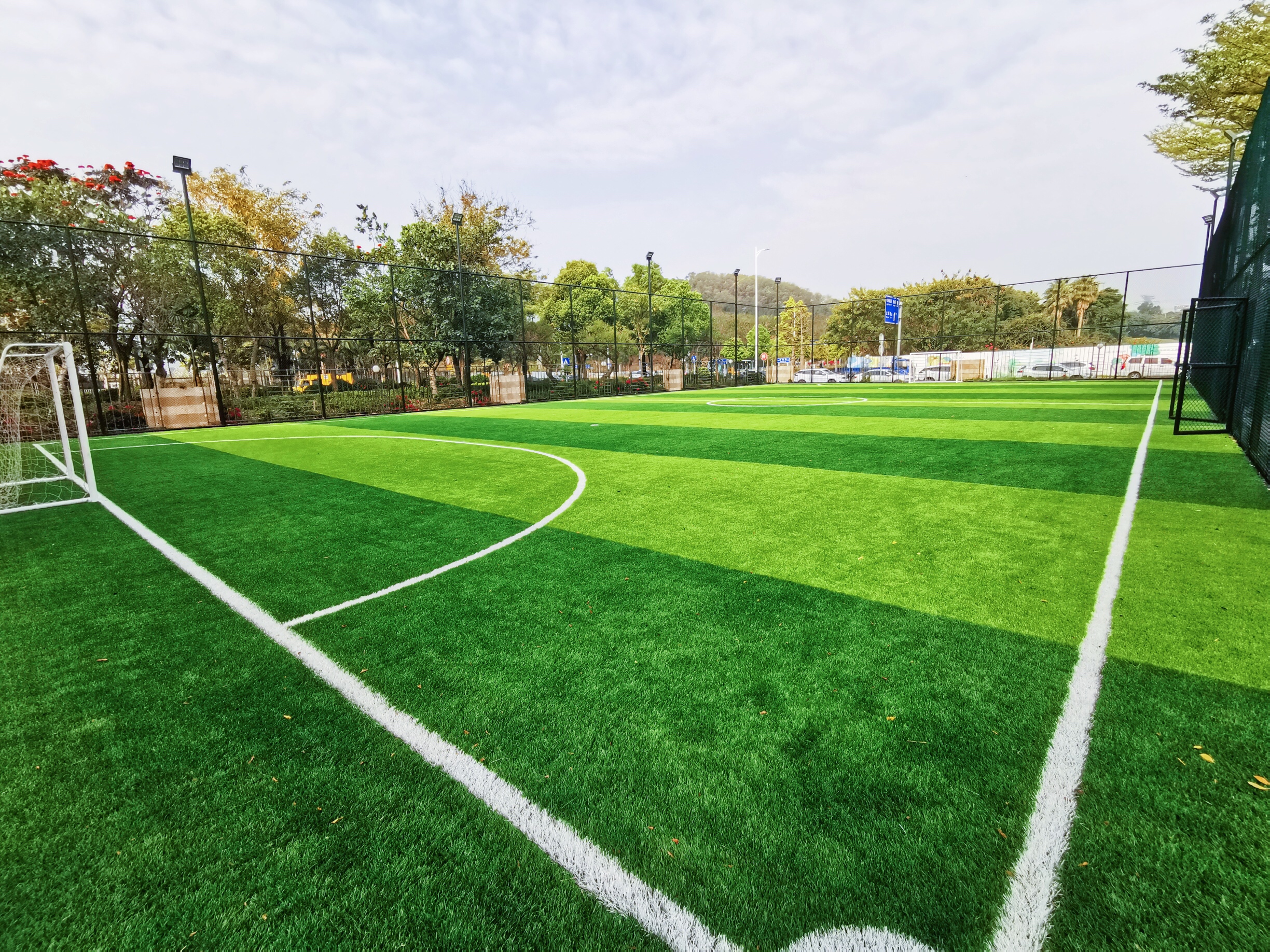 在绿茵场奔跑吧西乡多足球场全新开放勾勒文体生活幸福半径