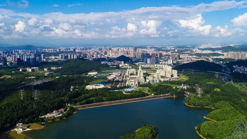 大运深港国际科教城航拍
