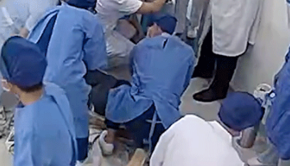深圳64岁老人医院内突昏倒，心脏里有3枚支架