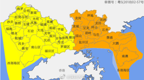 深圳发布分区暴雨橙色预警！中小幼推迟上学