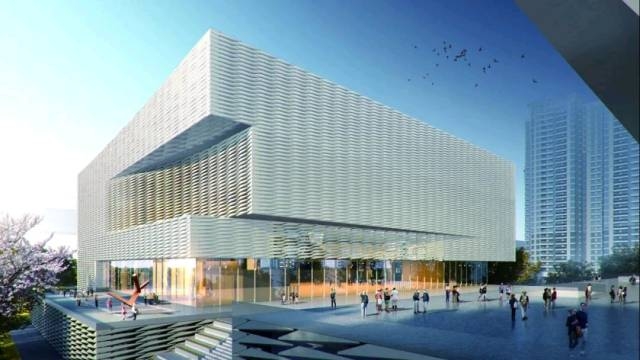 地下智能书库全国最大！深圳第二图书馆年底完成主体结构