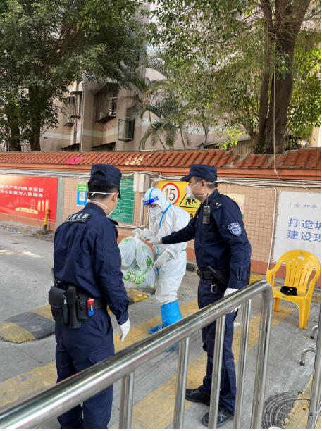 深圳防疫人员图片