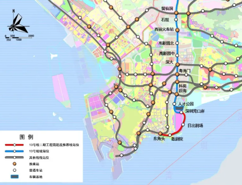 最新！深圳多条地铁建成时间明确，线路图来了