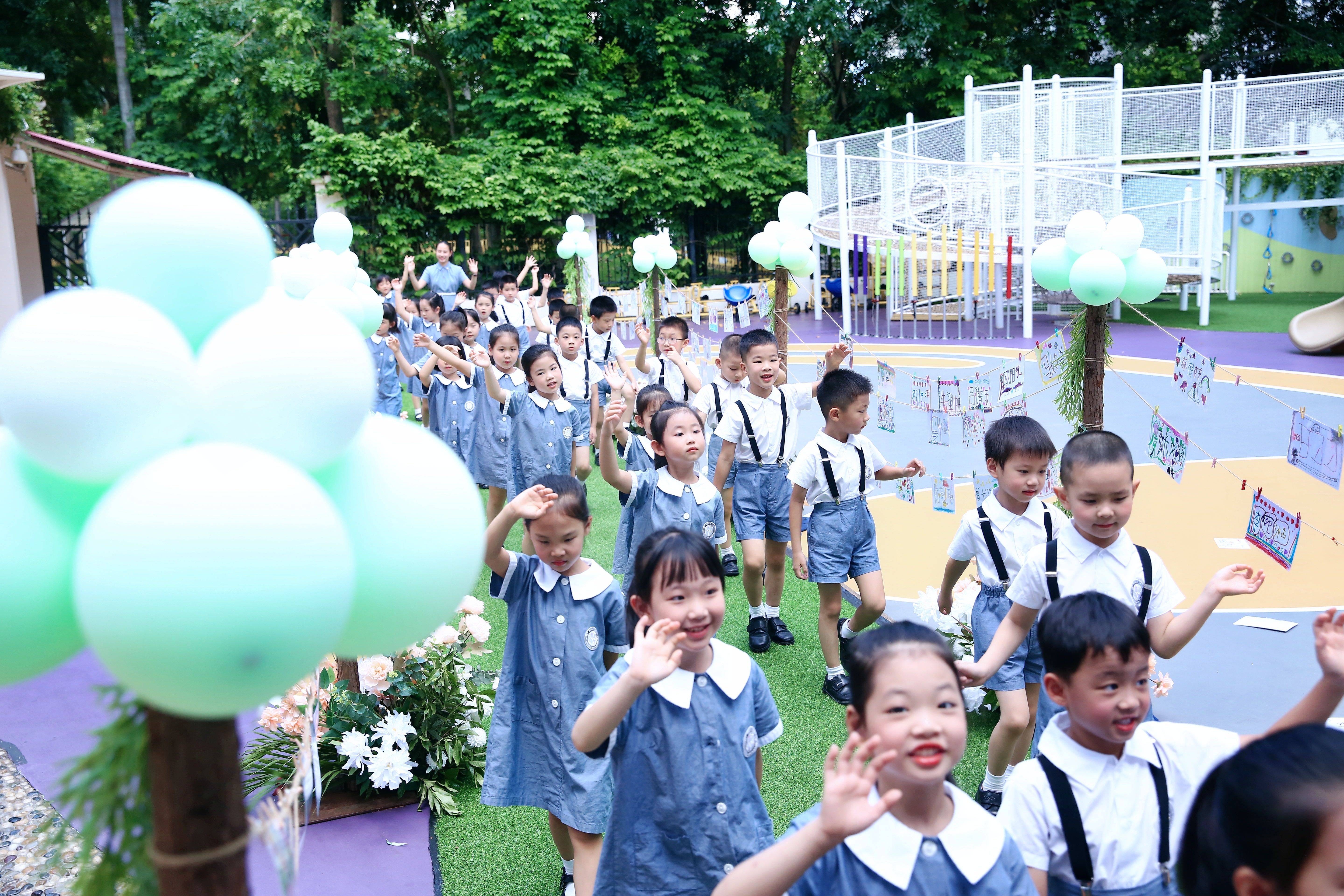 萌娃创意“拼”起毕业典礼，深圳实验幼儿园这样留下童年记忆