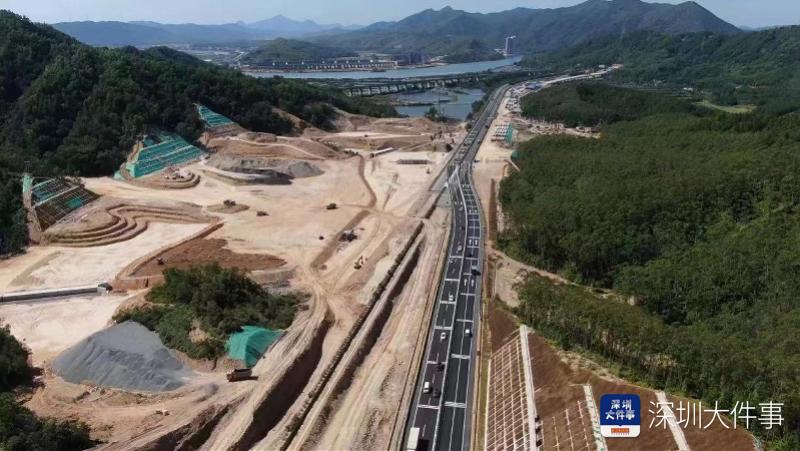 深汕西高速改扩建项目深汕隧道单线贯通_深圳24小时_深新闻_奥一网